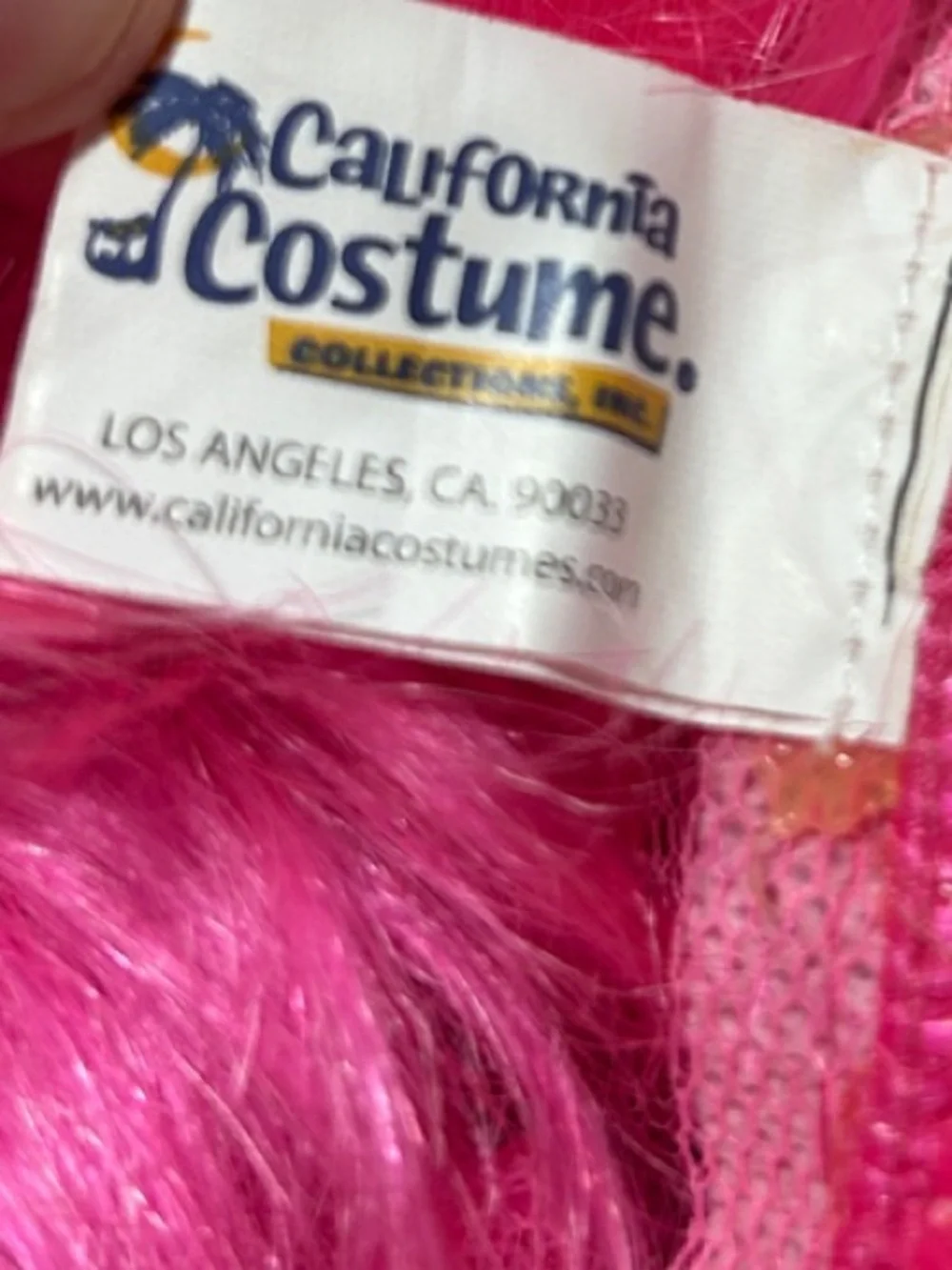 California Costumes bright pink
